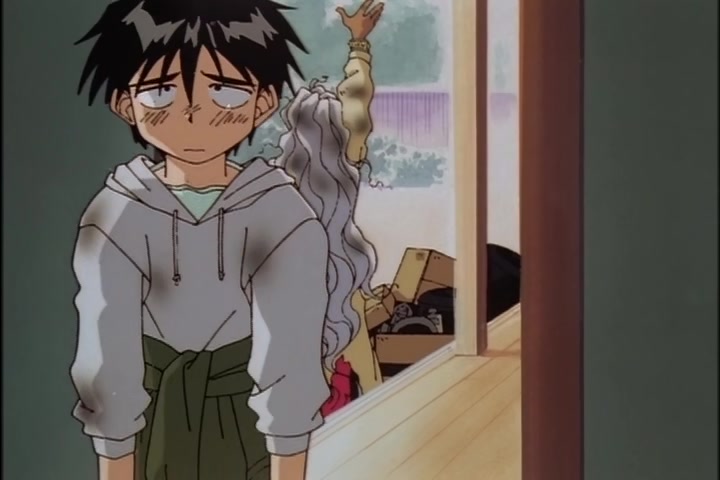 Ah! My Goddess (1993 OVA) Ep 3: Burning Hearts on the Road @ 05:30