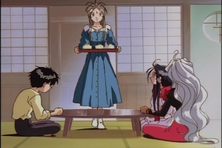 Ah! My Goddess (1993 OVA) Ep 3: Burning Hearts on the Road @ 07:04