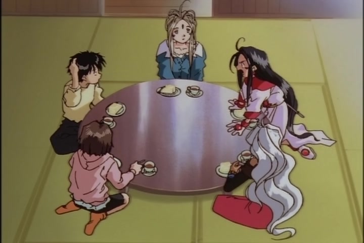Ah! My Goddess (1993 OVA) Ep 3: Burning Hearts on the Road @ 08:14