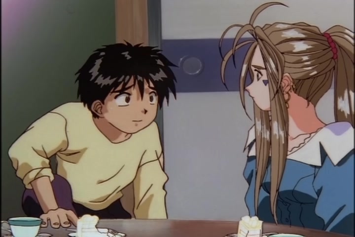 Ah! My Goddess (1993 OVA) Ep 3: Burning Hearts on the Road @ 08:33