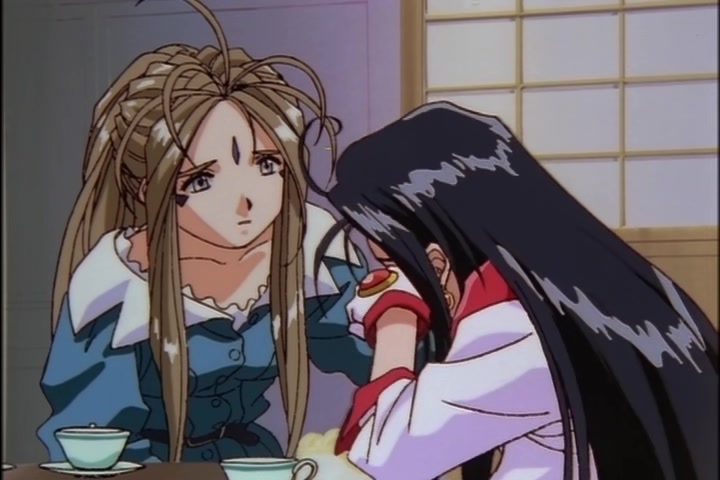 Ah! My Goddess (1993 OVA) Ep 3: Burning Hearts on the Road @ 08:42