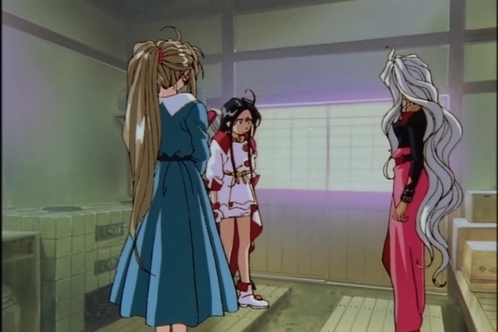 Ah! My Goddess (1993 OVA) Ep 3: Burning Hearts on the Road @ 10:25