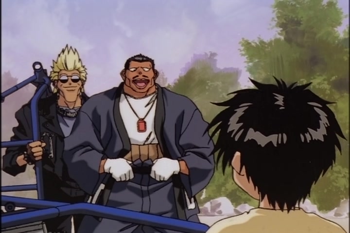 Ah! My Goddess (1993 OVA) Ep 3: Burning Hearts on the Road @ 10:35