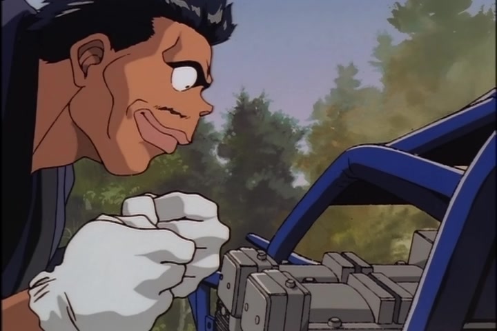 Ah! My Goddess (1993 OVA) Ep 3: Burning Hearts on the Road @ 10:39