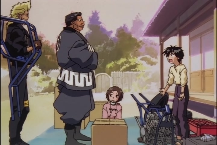 Ah! My Goddess (1993 OVA) Ep 3: Burning Hearts on the Road @ 11:12