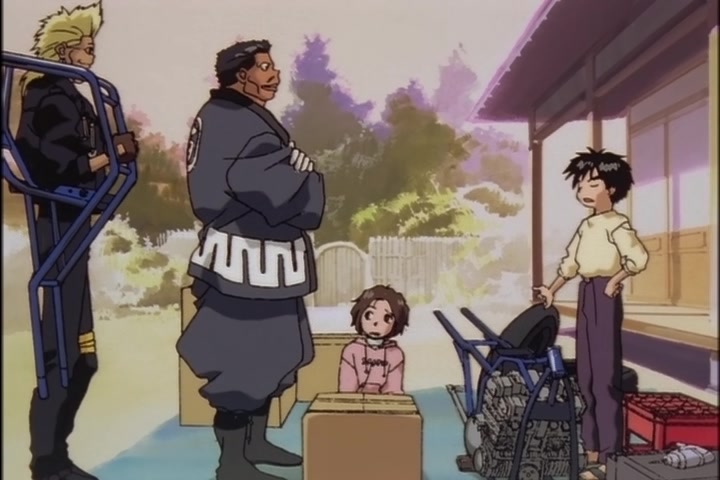 Ah! My Goddess (1993 OVA) Ep 3: Burning Hearts on the Road @ 11:17