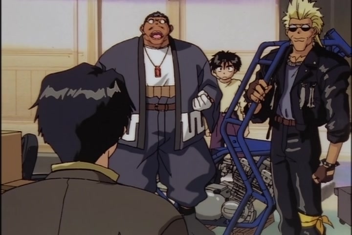 Ah! My Goddess (1993 OVA) Ep 3: Burning Hearts on the Road @ 11:54