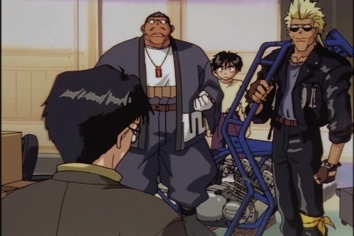 Ah! My Goddess (1993 OVA) Ep 3: Burning Hearts on the Road @ 11:59