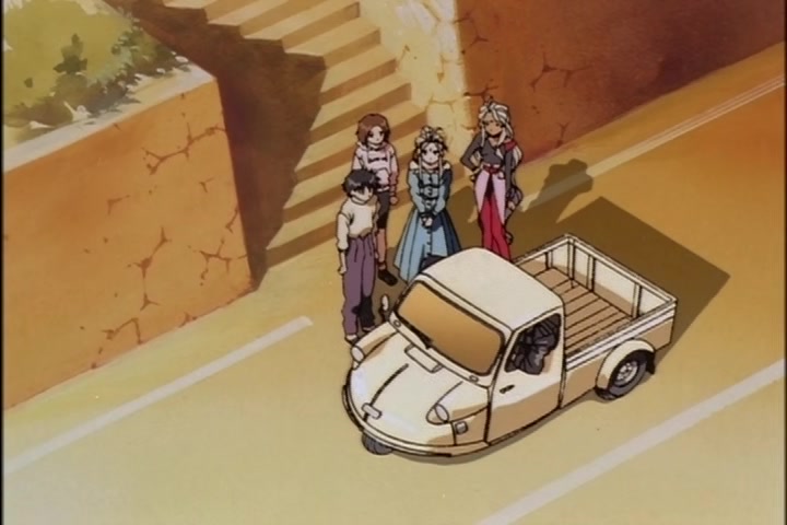 Ah! My Goddess (1993 OVA) Ep 3: Burning Hearts on the Road @ 13:47