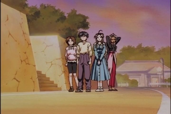 Ah! My Goddess (1993 OVA) Ep 3: Burning Hearts on the Road @ 13:56