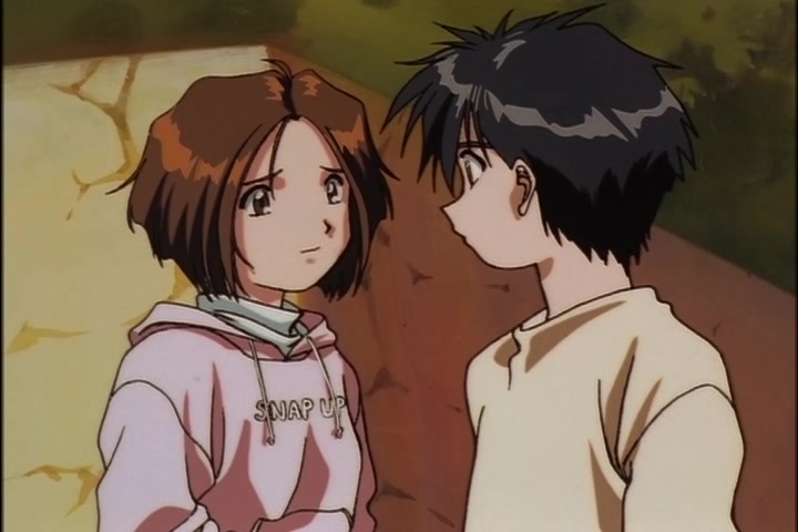 Ah! My Goddess (1993 OVA) Ep 3: Burning Hearts on the Road @ 14:06