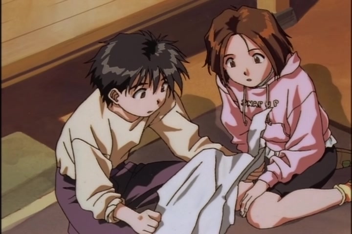 Ah! My Goddess (1993 OVA) Ep 3: Burning Hearts on the Road @ 15:21