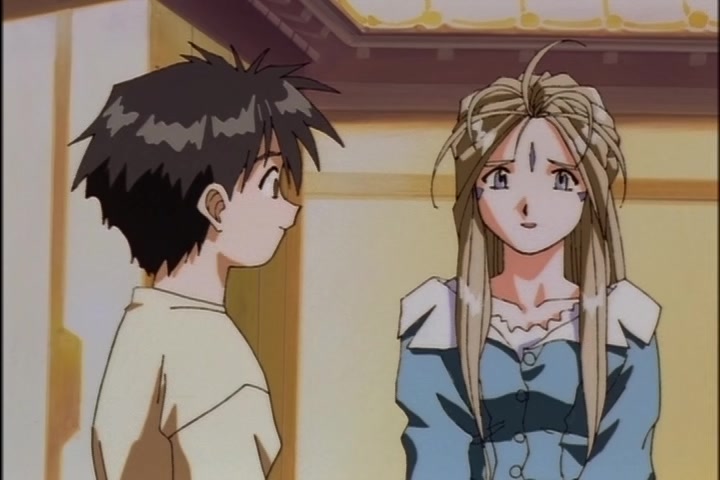 Ah! My Goddess (1993 OVA) Ep 3: Burning Hearts on the Road @ 15:25