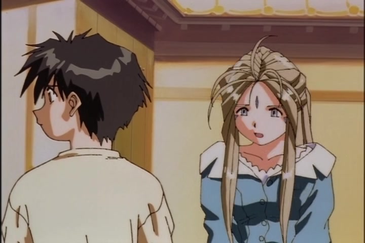 Ah! My Goddess (1993 OVA) Ep 3: Burning Hearts on the Road @ 15:35
