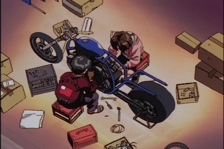 Ah! My Goddess (1993 OVA) Ep 3: Burning Hearts on the Road @ 15:44