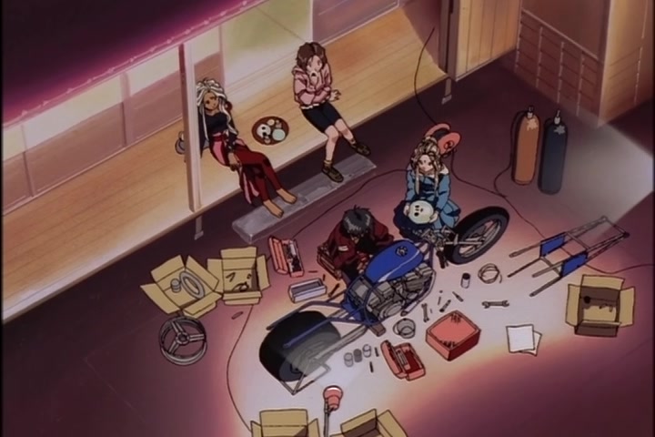 Ah! My Goddess (1993 OVA) Ep 3: Burning Hearts on the Road @ 15:58