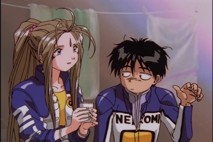 Ah! My Goddess (1993 OVA) Ep 3: Burning Hearts on the Road @ 18:19