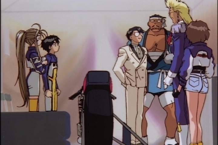 Ah! My Goddess (1993 OVA) Ep 3: Burning Hearts on the Road @ 18:38