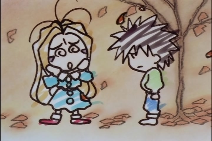 Ah! My Goddess (1993 OVA) Ep 3: Burning Hearts on the Road @ 19:48