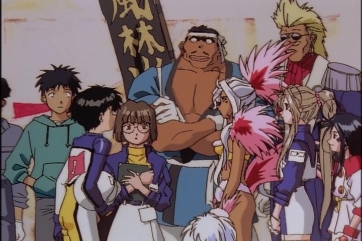 Ah! My Goddess (1993 OVA) Ep 3: Burning Hearts on the Road @ 21:31