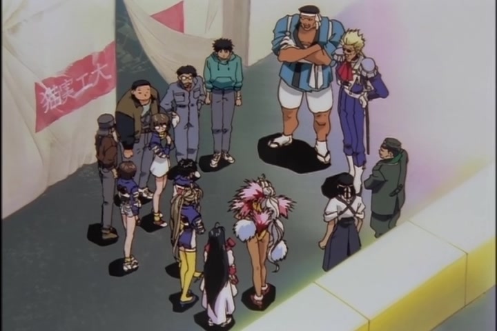 Ah! My Goddess (1993 OVA) Ep 3: Burning Hearts on the Road @ 22:46