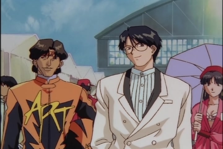 Ah! My Goddess (1993 OVA) Ep 3: Burning Hearts on the Road @ 23:14