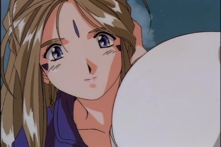 Ah! My Goddess (1993 OVA) Ep 3: Burning Hearts on the Road @ 24:43