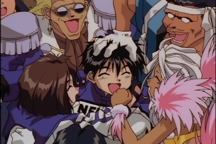 Ah! My Goddess (1993 OVA) Ep 3: Burning Hearts on the Road @ 25:35