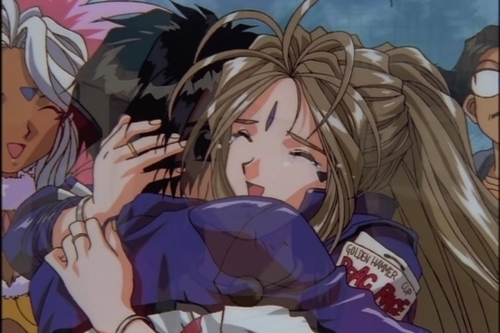 Ah! My Goddess (1993 OVA) Ep 3: Burning Hearts on the Road @ 25:44