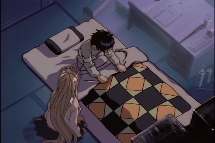 Ah! My Goddess (1993 OVA) Ep 4: Evergreen Holy Night @ 02:59