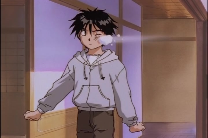 Ah! My Goddess (1993 OVA) Ep 4: Evergreen Holy Night @ 05:04