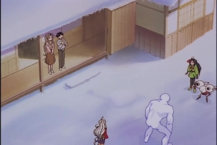 Ah! My Goddess (1993 OVA) Ep 4: Evergreen Holy Night @ 05:37