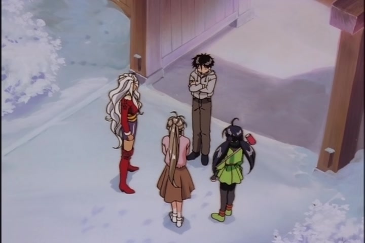Ah! My Goddess (1993 OVA) Ep 4: Evergreen Holy Night @ 06:19
