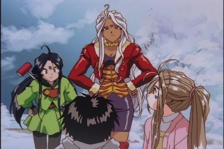 Ah! My Goddess (1993 OVA) Ep 4: Evergreen Holy Night @ 07:05