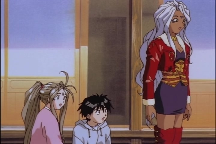 Ah! My Goddess (1993 OVA) Ep 4: Evergreen Holy Night @ 07:38