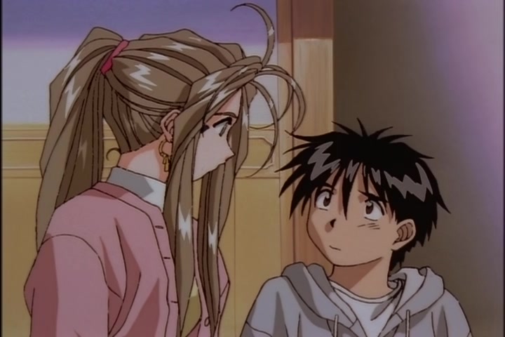 Ah! My Goddess (1993 OVA) Ep 4: Evergreen Holy Night @ 07:47