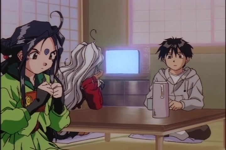 Ah! My Goddess (1993 OVA) Ep 4: Evergreen Holy Night @ 08:01