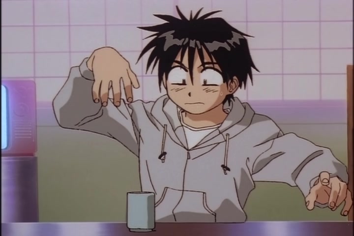 Ah! My Goddess (1993 OVA) Ep 4: Evergreen Holy Night @ 08:10