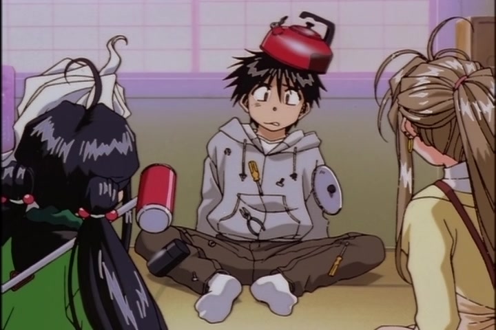 Ah! My Goddess (1993 OVA) Ep 4: Evergreen Holy Night @ 09:11