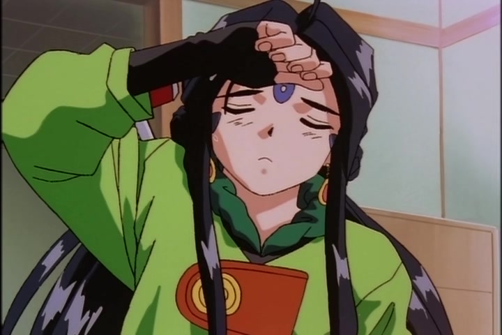 Ah! My Goddess (1993 OVA) Ep 4: Evergreen Holy Night @ 09:43
