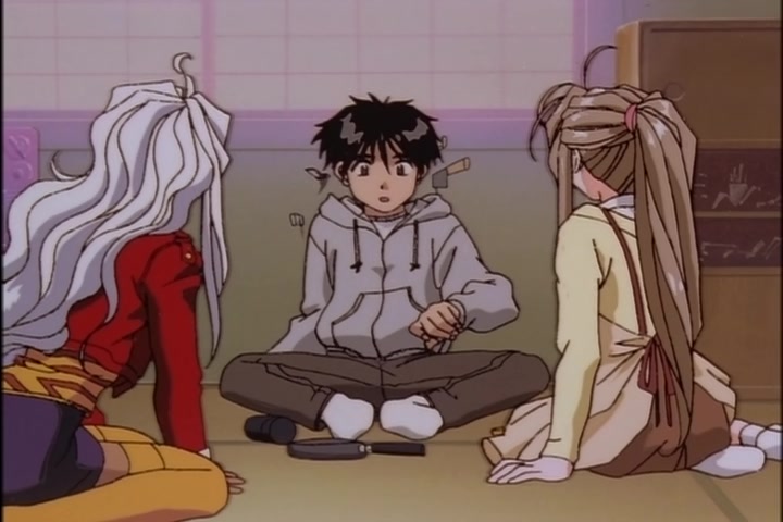 Ah! My Goddess (1993 OVA) Ep 4: Evergreen Holy Night @ 09:48