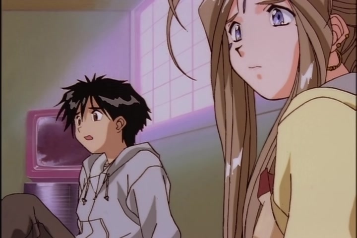 Ah! My Goddess (1993 OVA) Ep 4: Evergreen Holy Night @ 10:11