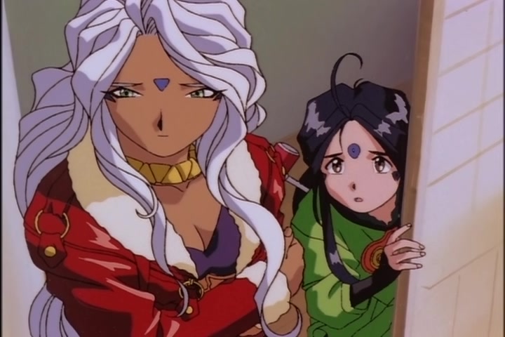 Ah! My Goddess (1993 OVA) Ep 4: Evergreen Holy Night @ 14:32