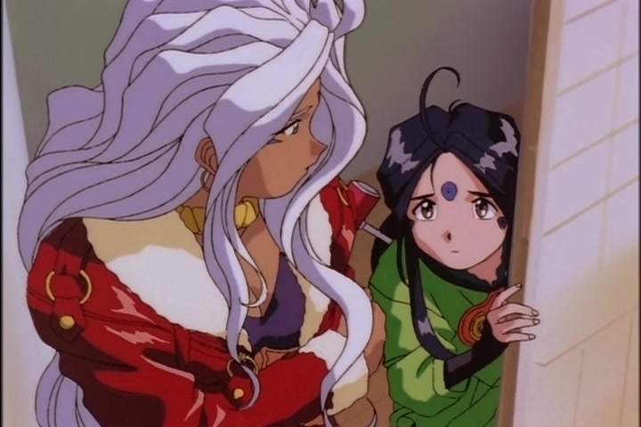 Ah! My Goddess (1993 OVA) Ep 4: Evergreen Holy Night @ 14:36