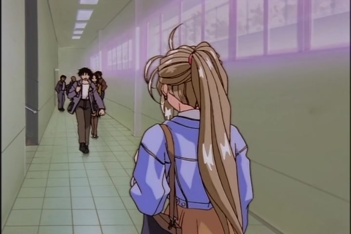 Ah! My Goddess (1993 OVA) Ep 4: Evergreen Holy Night @ 15:23