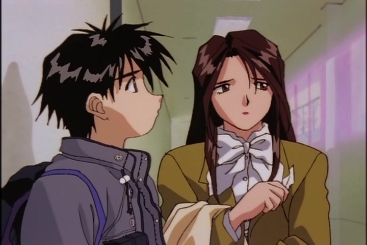 Ah! My Goddess (1993 OVA) Ep 4: Evergreen Holy Night @ 15:37