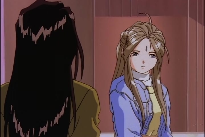 Ah! My Goddess (1993 OVA) Ep 4: Evergreen Holy Night @ 22:35