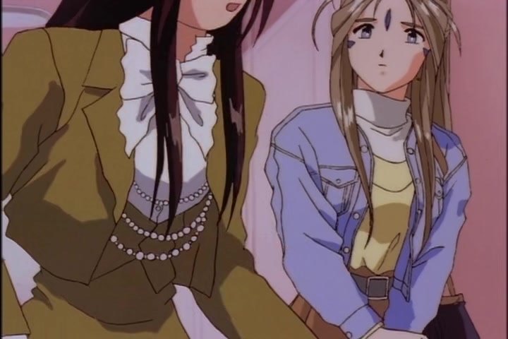 Ah! My Goddess (1993 OVA) Ep 4: Evergreen Holy Night @ 22:49