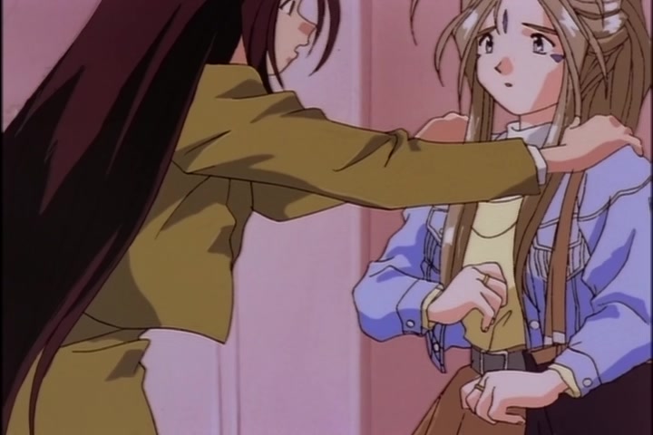 Ah! My Goddess (1993 OVA) Ep 4: Evergreen Holy Night @ 22:54
