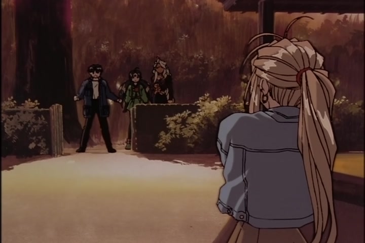 Ah! My Goddess (1993 OVA) Ep 4: Evergreen Holy Night @ 24:50